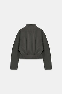 ZW COLLECTION CROPPED JACKET