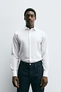 SLIM FIT FRENCH CUFF SHIRT