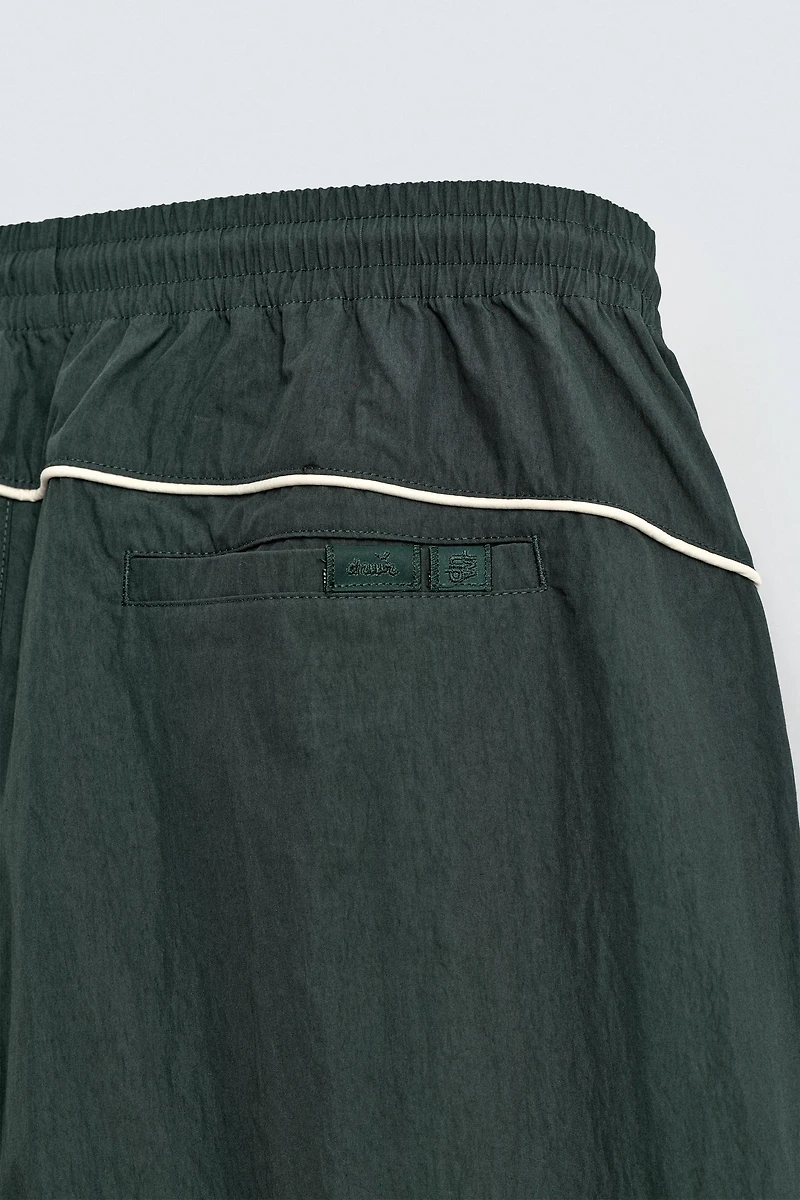 PANTALON JOGGING TECHNIQUE CONTRASTE