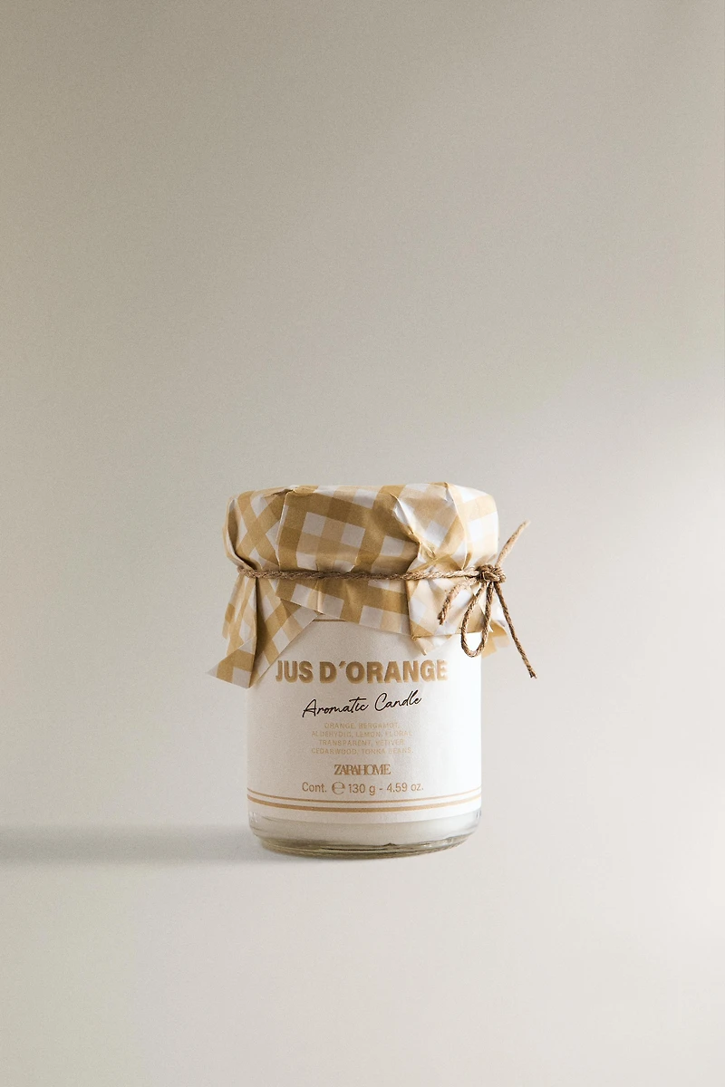 (130 G) JUS D'ORANGE SCENTED CANDLE