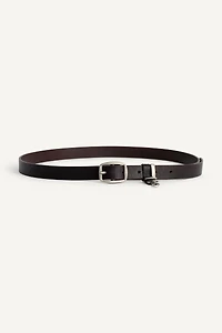 LEATHER CARABINER BELT