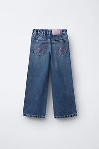 KUROMI © SANRIO WIDE LEG DENIM PANTS