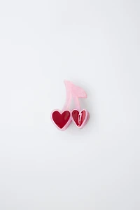 LARGE CHERRY-SHAPED HAIR CLIP