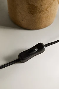 STONEWARE BASE TABLE LAMP
