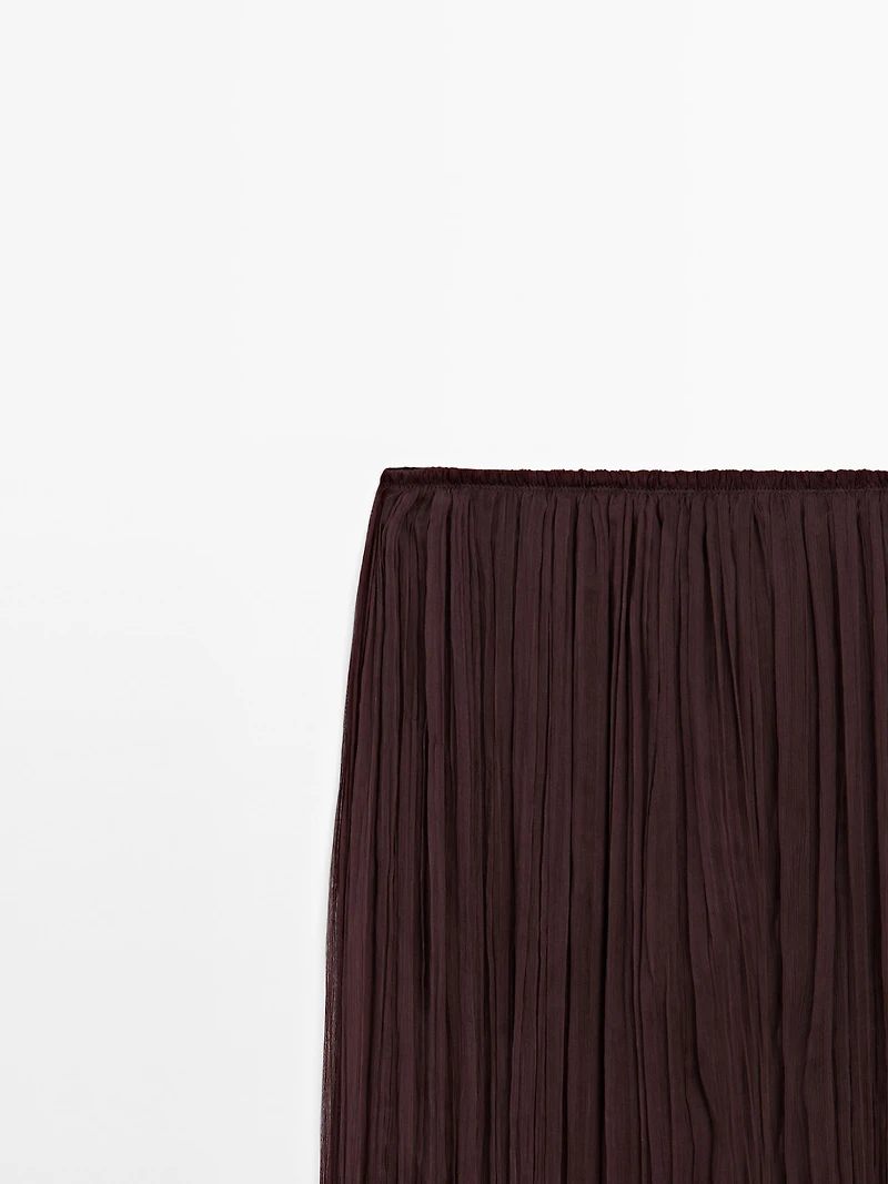 Flowing pleated sarouel trousers - STUDIO