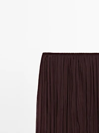 Flowing pleated sarouel trousers - STUDIO