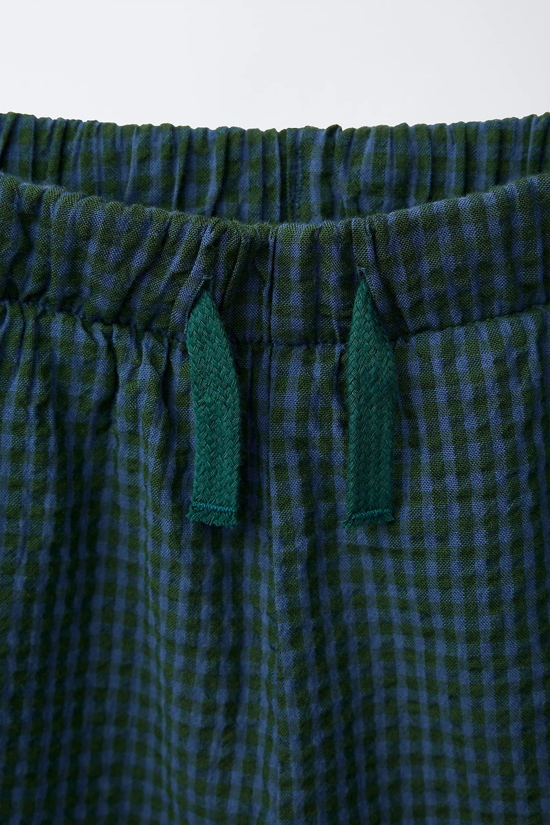 SEERSUCKER SHORTS