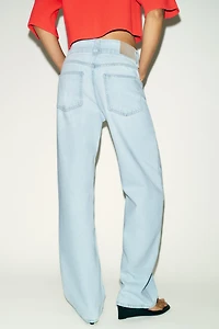 Z1975 HIGH WAIST WIDE STRAIGHT JEANS