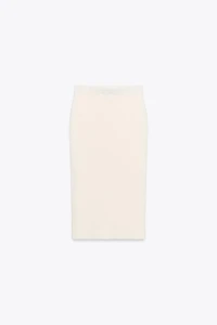 JUPE MIDI EN MAILLE