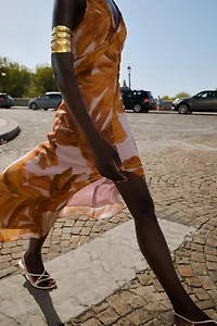 ROBE MIDI IMPRIMÉE