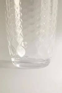 VERRE MOTIF RELIEF