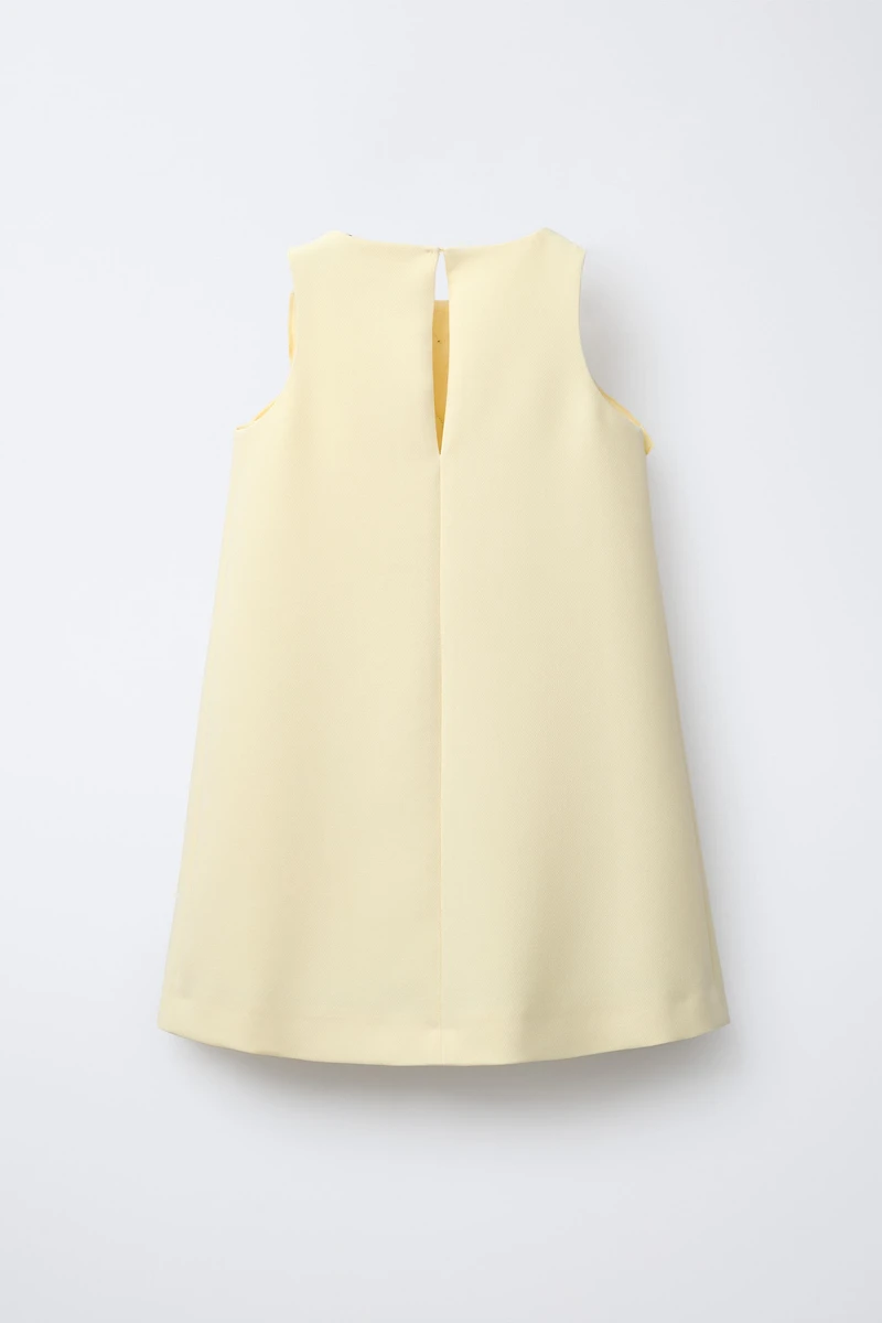 FLOWER APPLIQUÉ DRESS