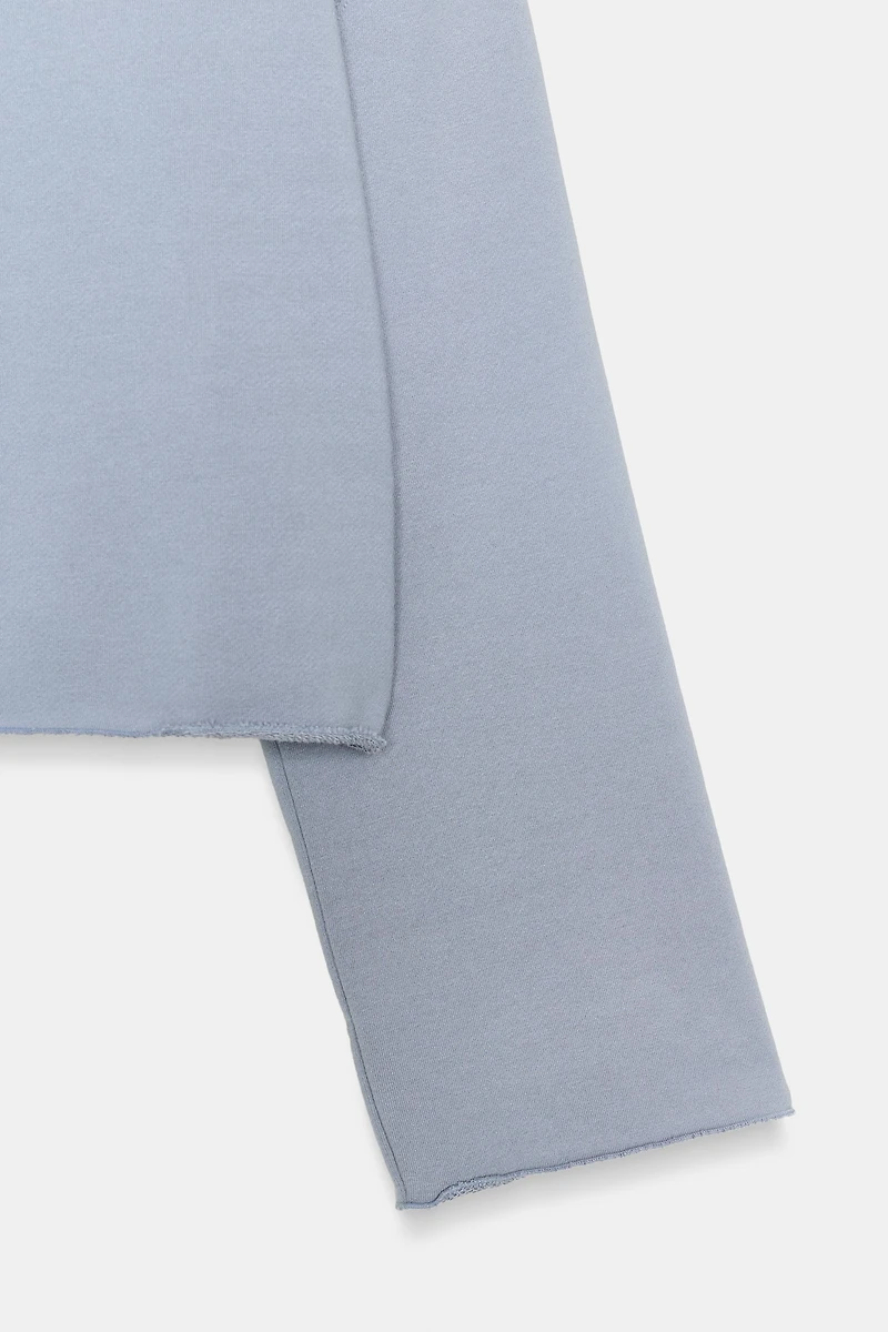 BOAT NECK SWEATSHIRT