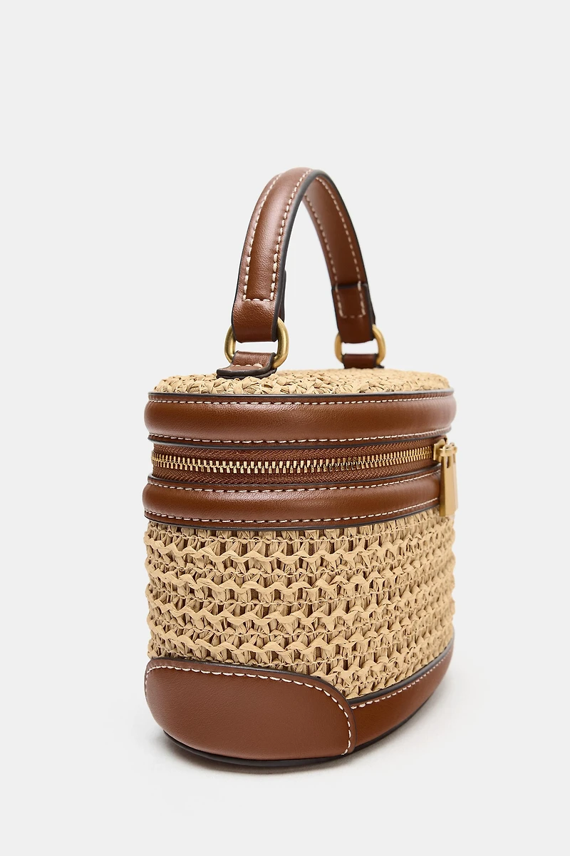 WOVEN VANITY BAG