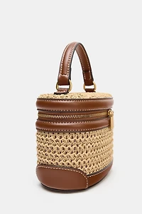 WOVEN VANITY BAG