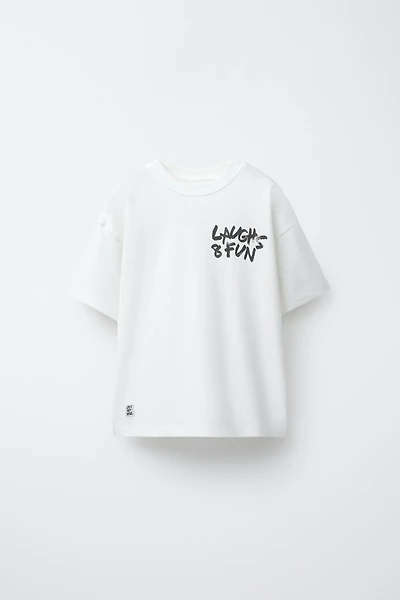 TEXT PRINT T-SHIRT
