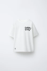 TEXT PRINT T-SHIRT