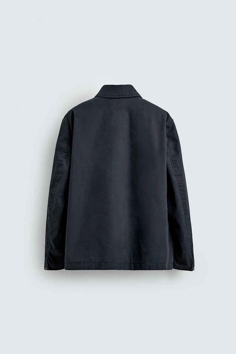 RELAXED FIT PARKA WITH FIREMAN CLASP