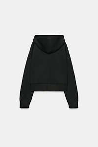 INTERLOCK HOODED SWEATSHIRT