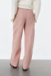 PANTALON EN CUIR 100% ZW COLLECTION ÉDITION LIMITÉE