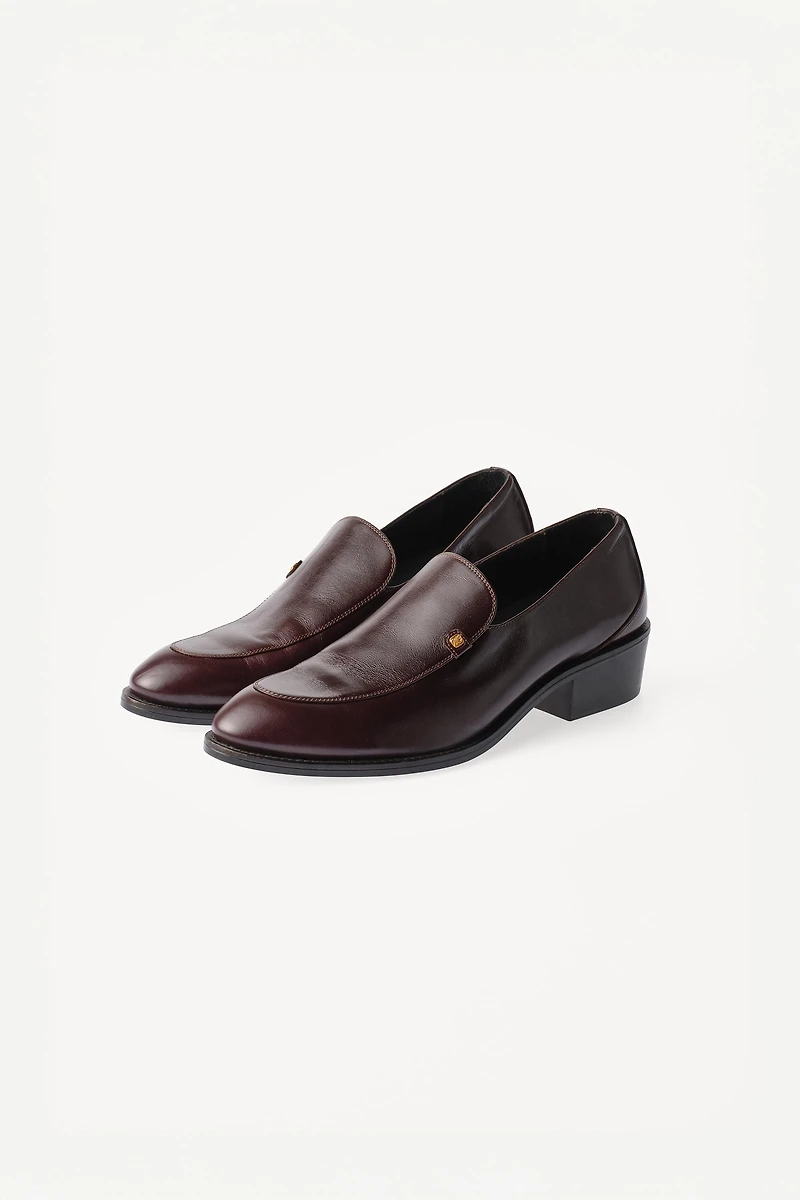 LEATHER LOAFERS WILLY CHAVARRIA X ZARA