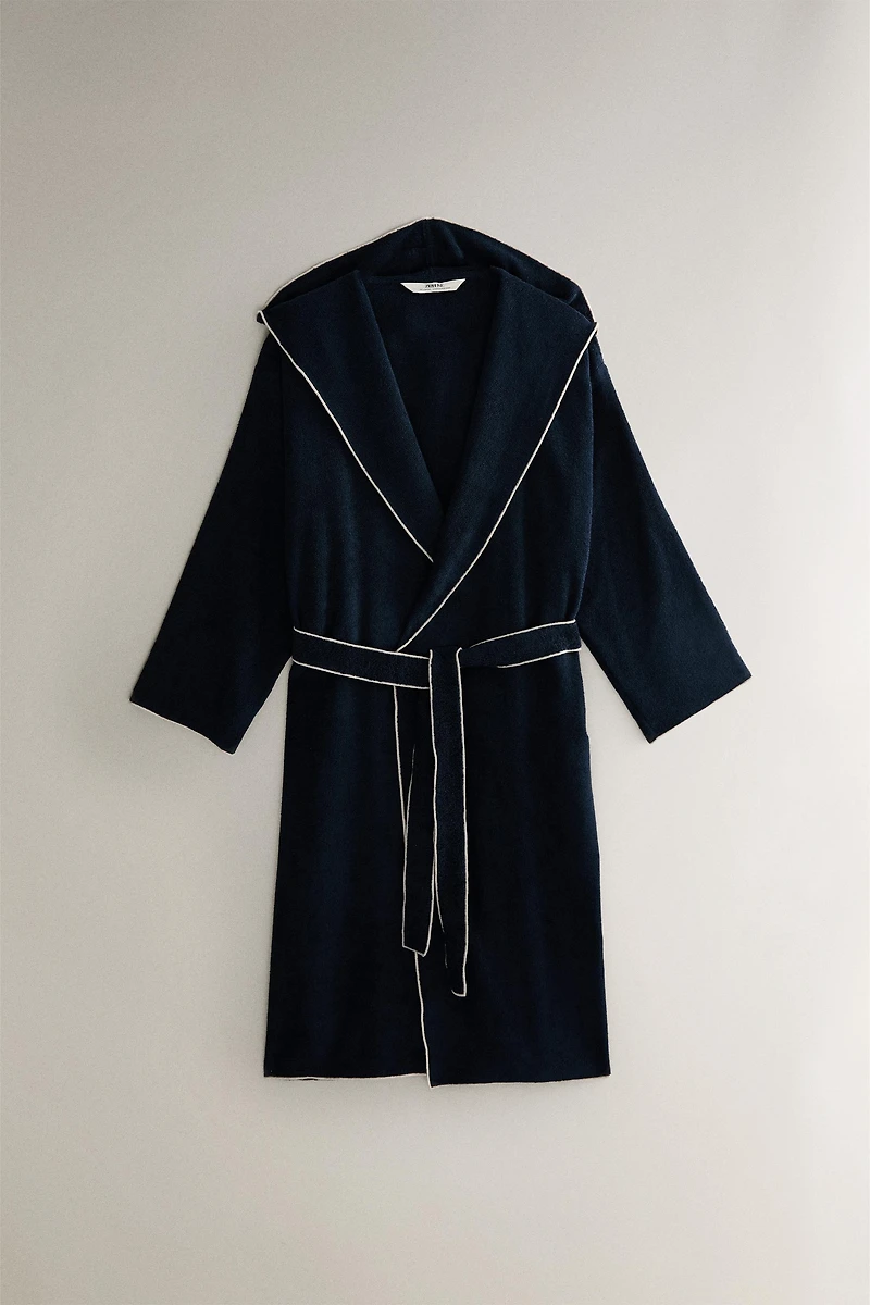 PEIGNOIR COTON OVERLOCK (320 GXM²)