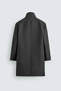 MANTEAU À COL AMOVIBLE