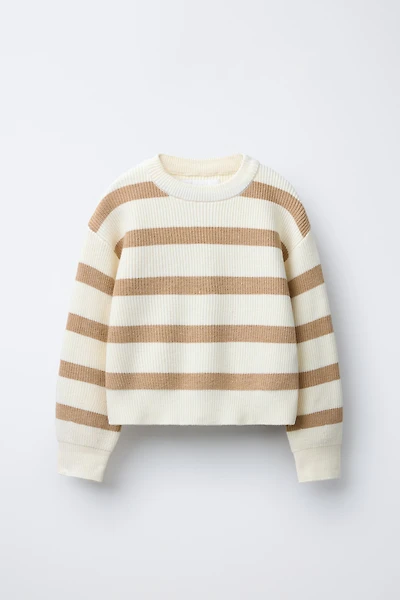 PULL EN MAILLE RAYURES
