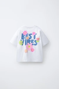 T-SHIRT IMPRIMÉ STICKERS
