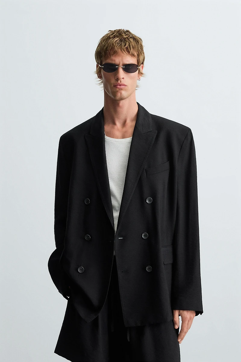 RELAXED FIT FLUID BLAZER