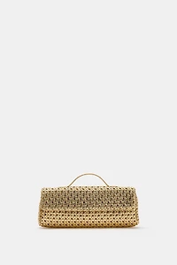 WOVEN ENVELOPE BAG