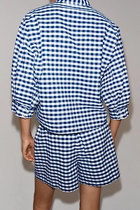 ZW COLLECTION GINGHAM SHIRT