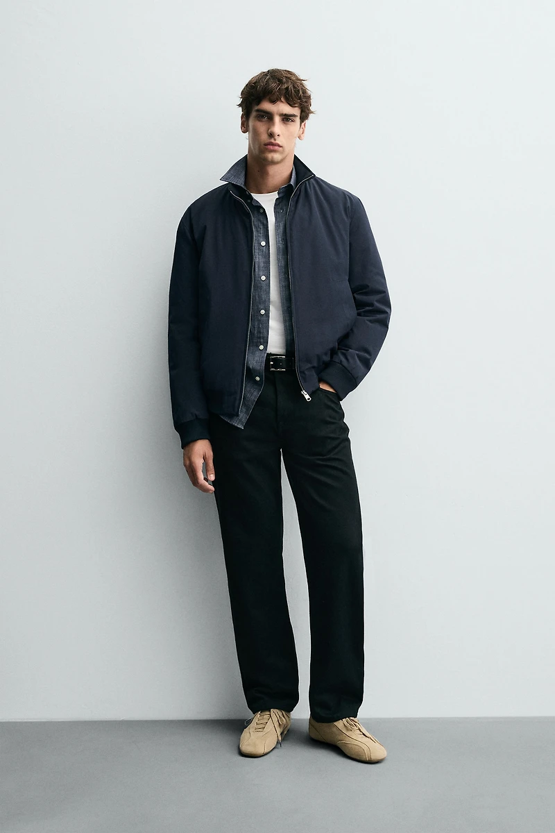 BLOUSON BOMBER TECHNIQUE