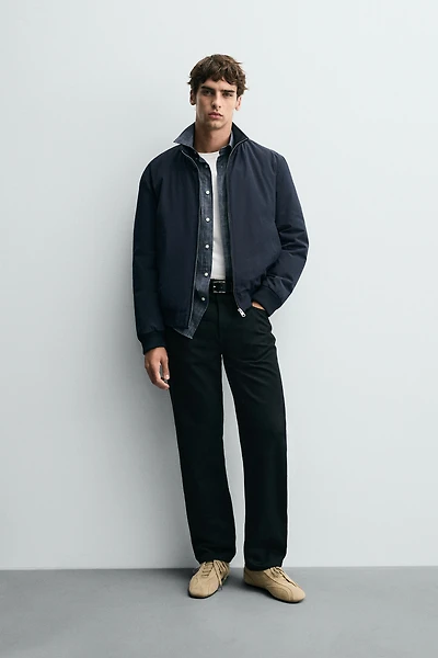 BLOUSON BOMBER TECHNIQUE