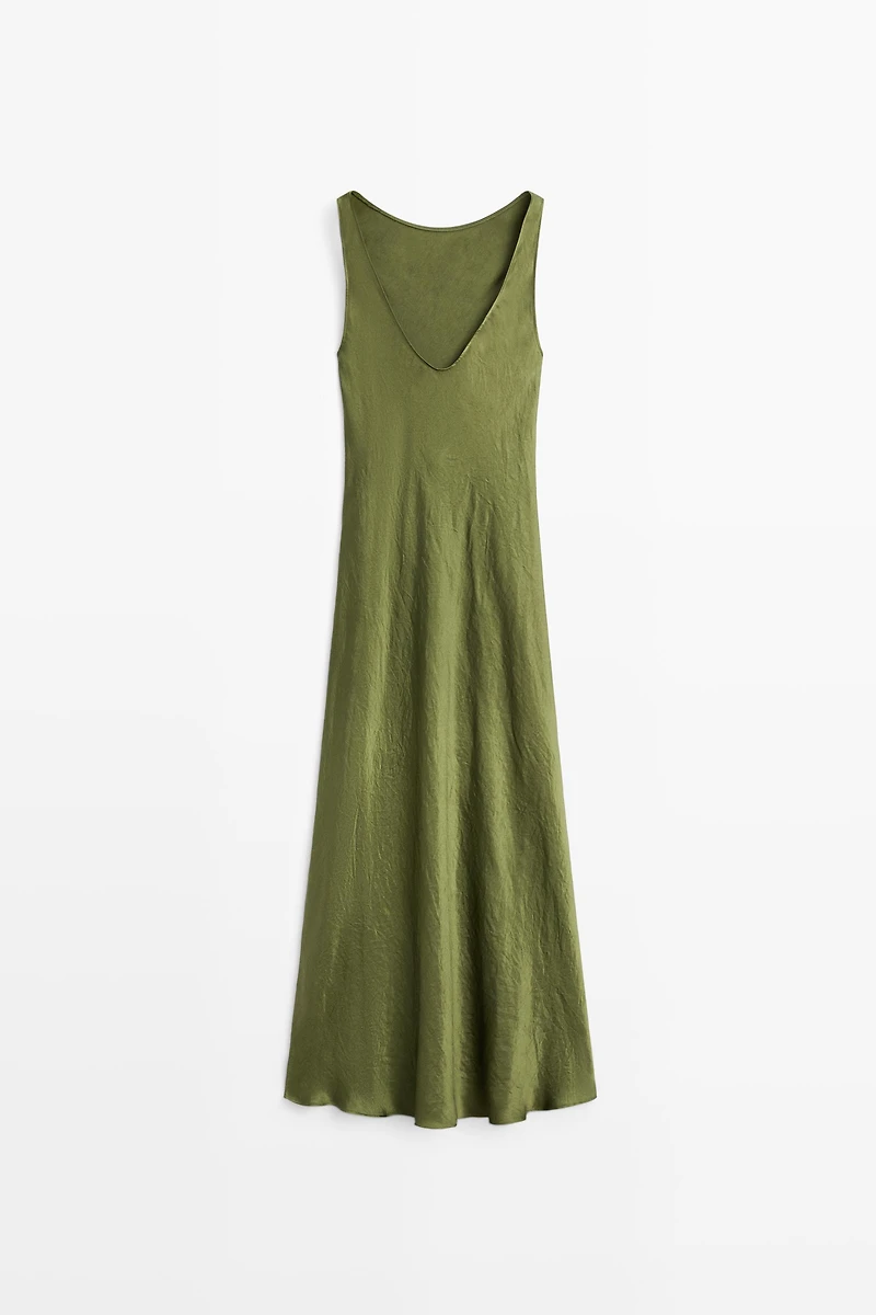 Flowing midi dress