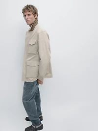 Jacket with pocket details