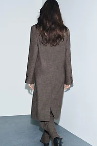 MANTEAU VESTE LONGUE CROISÉ ZW COLLECTION LIMITED EDITION