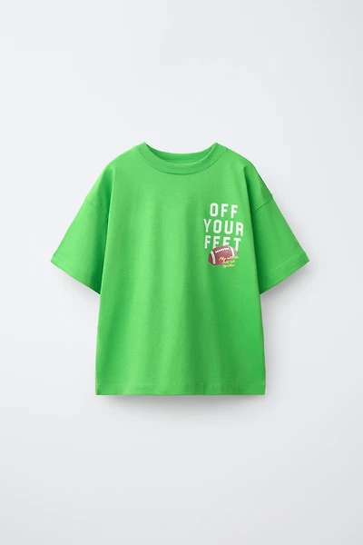 SPORTS PRINT T-SHIRT
