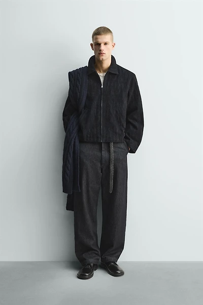 ABSTRACT JACQUARD JACKET