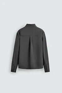 RELAXED FIT FLOWY SHIRT