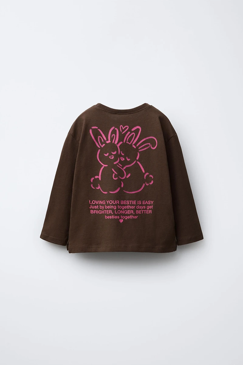 T-SHIRT IMPRIMÉ ANIMAUX