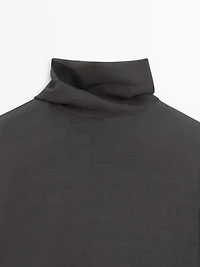 Blouse fluide avec nœud - STUDIO