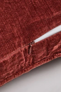VELVET THROW PILLOW COVER