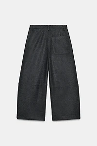 BALLOON PLEATED PANTS