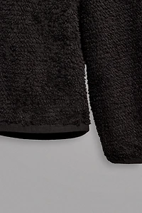 TEXTURED SKI FLEECE HOODIE