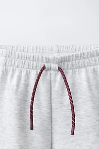 CONTRAST ATHLETIC SHORTS