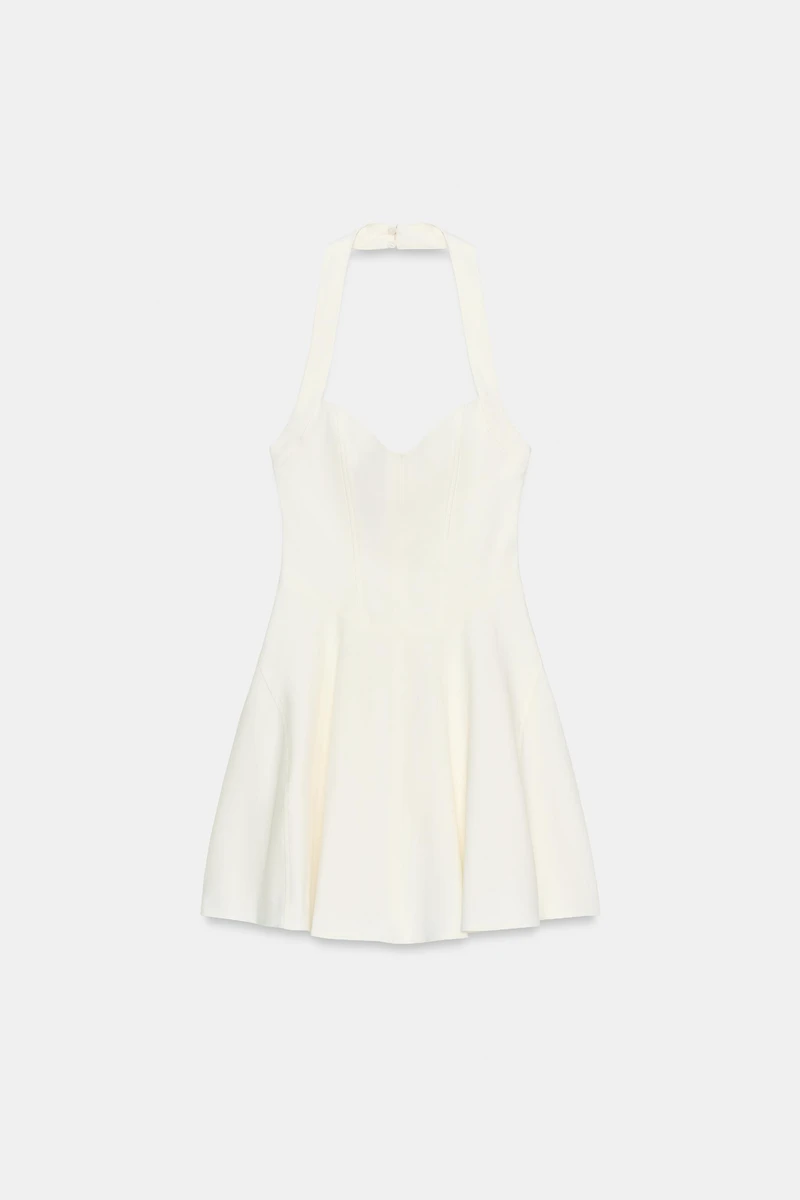SWING HALTER DRESS