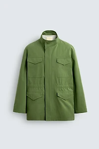 RELAXED FIT PARKA WITH POCKETS
