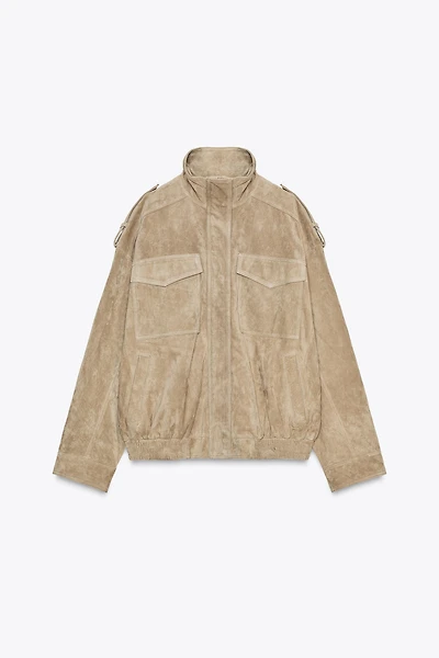 SUEDE LEATHER JACKET