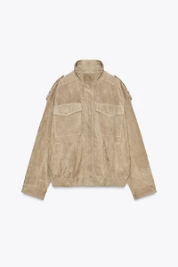 SUEDE LEATHER JACKET